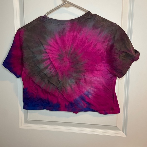 Metallica tie dye crop top - Picture 2 of 2